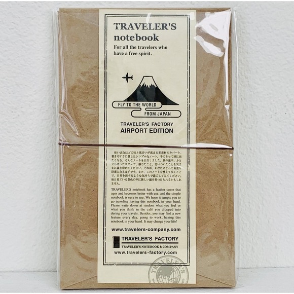 Traveler's Notebook Other - Traveler's Company Narita Airport Notebook Regular Limited JAPAN